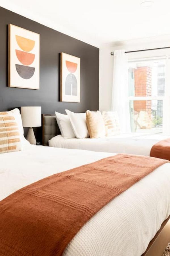Stylish Downtown Nashville 3 Beds, 1 Bedroom With Private Patio, Parking Exterior photo