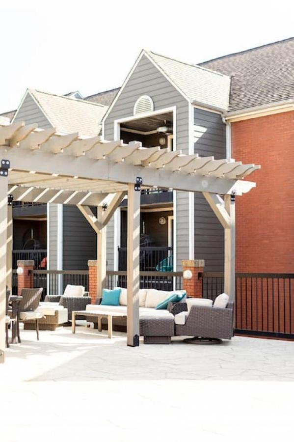 Stylish Downtown Nashville 3 Beds, 1 Bedroom With Private Patio, Parking Exterior photo